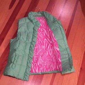 Women’s Lilly Pulitzer puffy vest XL